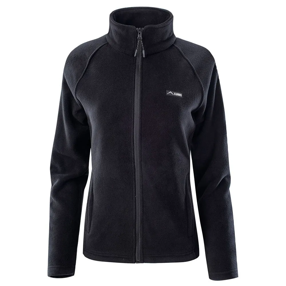Elbrus Maze 350 Fleecejacka Med Dragkedja, Black Elbrus Maze 350 Fleecejacka Med Dragkedja, Black