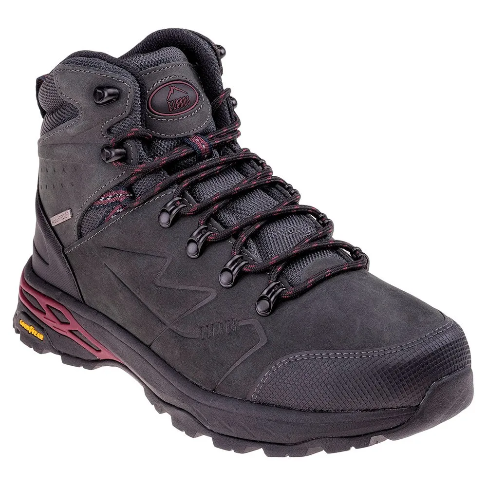 Elbrus Mazeno Mid Wp Vandringsskor, Night navy / black / burgundy