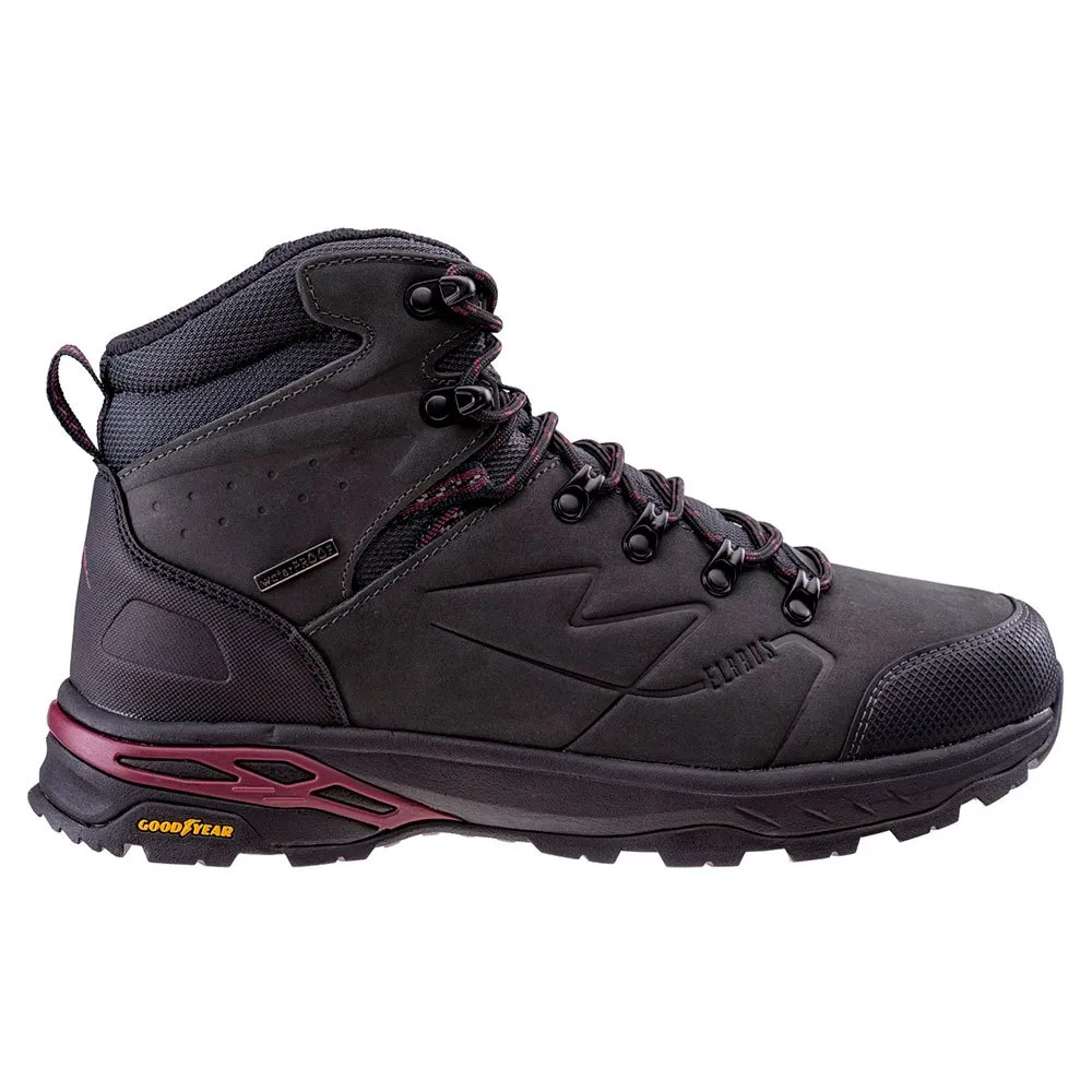 Elbrus Mazeno Mid Wp Vandringsskor, Night navy / black / burgundy
