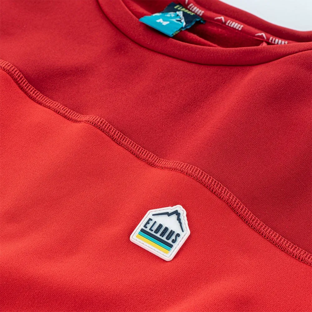 Elbrus Molic Polartec T-shirt Med Lång ärm, Flame scarlet / salsa Elbrus Molic Polartec T-shirt Med Lång ärm, Flame scarlet / salsa