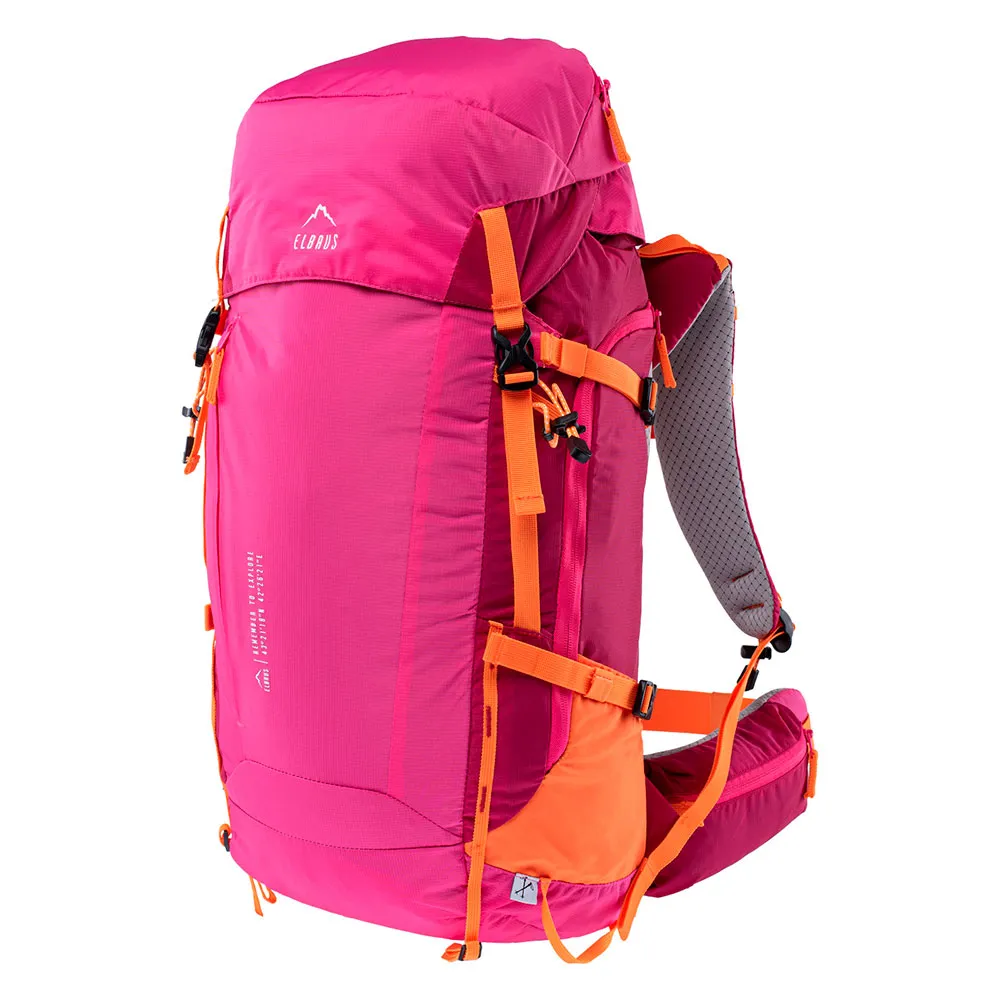 Elbrus Montana 45l Ryggsäck, Pink peacock / granita / bright marigold