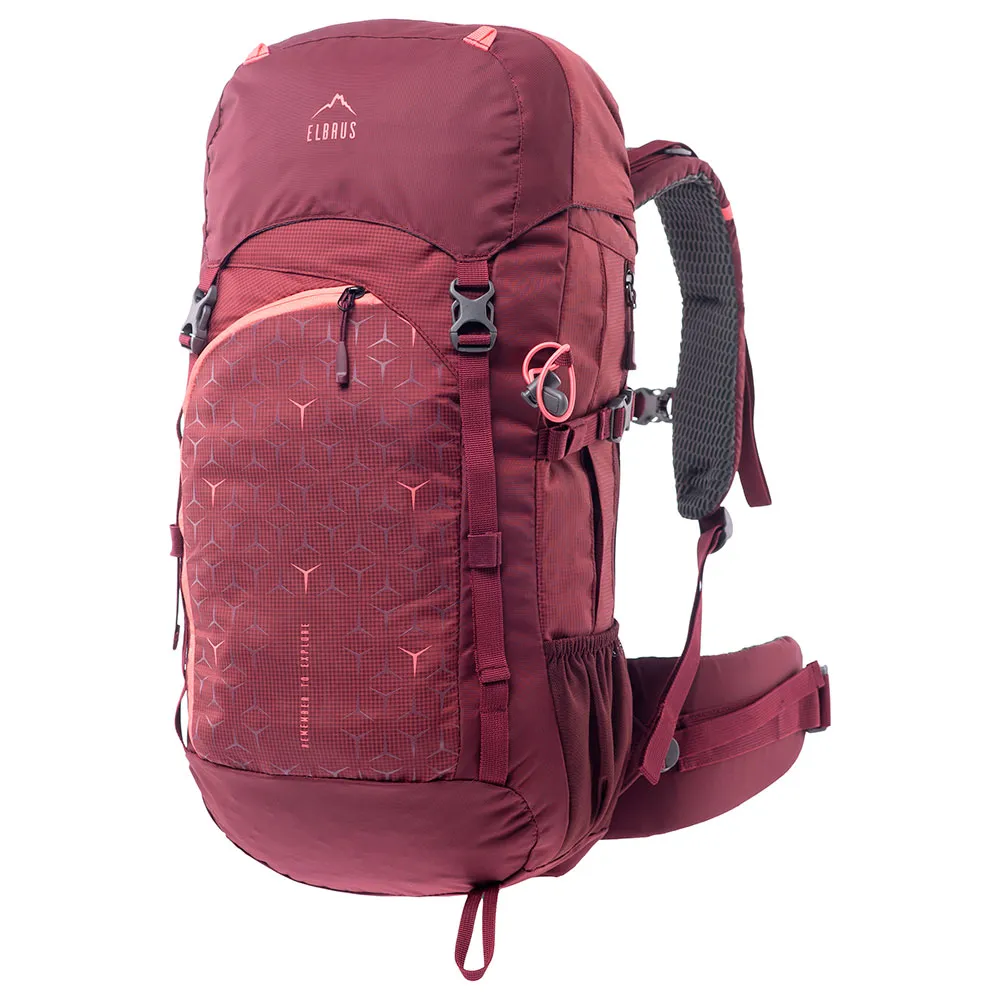 Elbrus Montaza 30l Ryggsäck, Burgundy / pink
