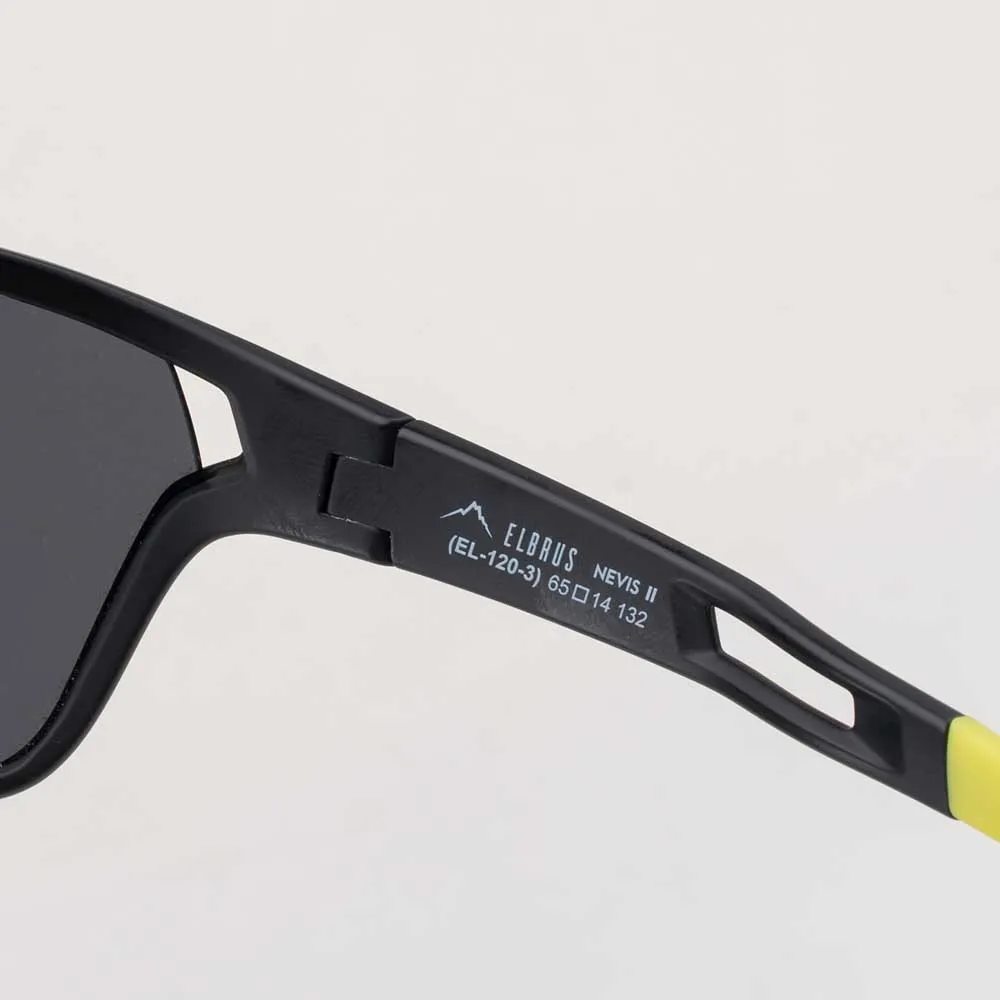 Elbrus Nevis Ii Polariserade Solglasögon, Black / citronelle, One Size