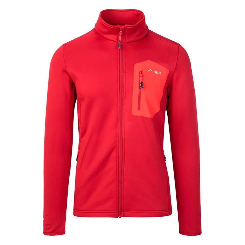 Elbrus Nomi Fleecetec Sweatshirt Med Dragkedja