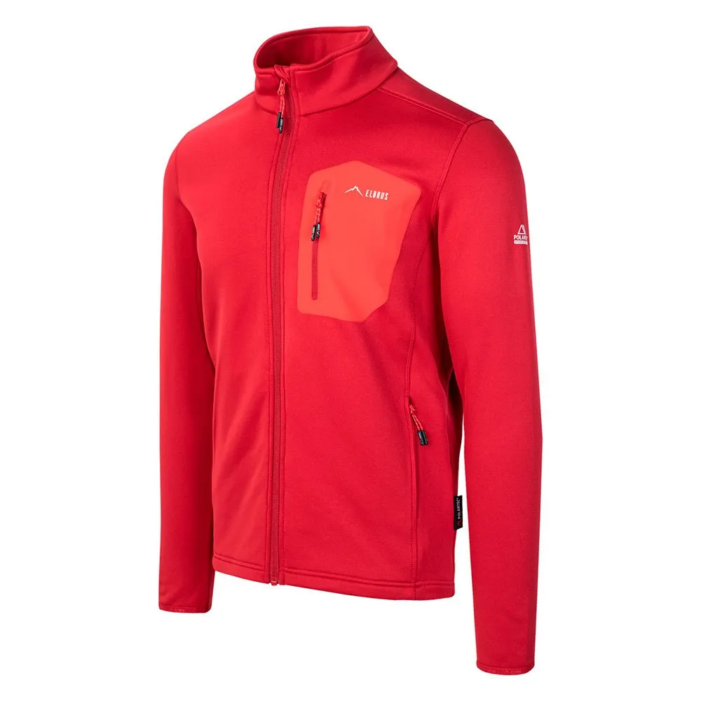 Elbrus Nomi Fleecetec Sweatshirt Med Dragkedja