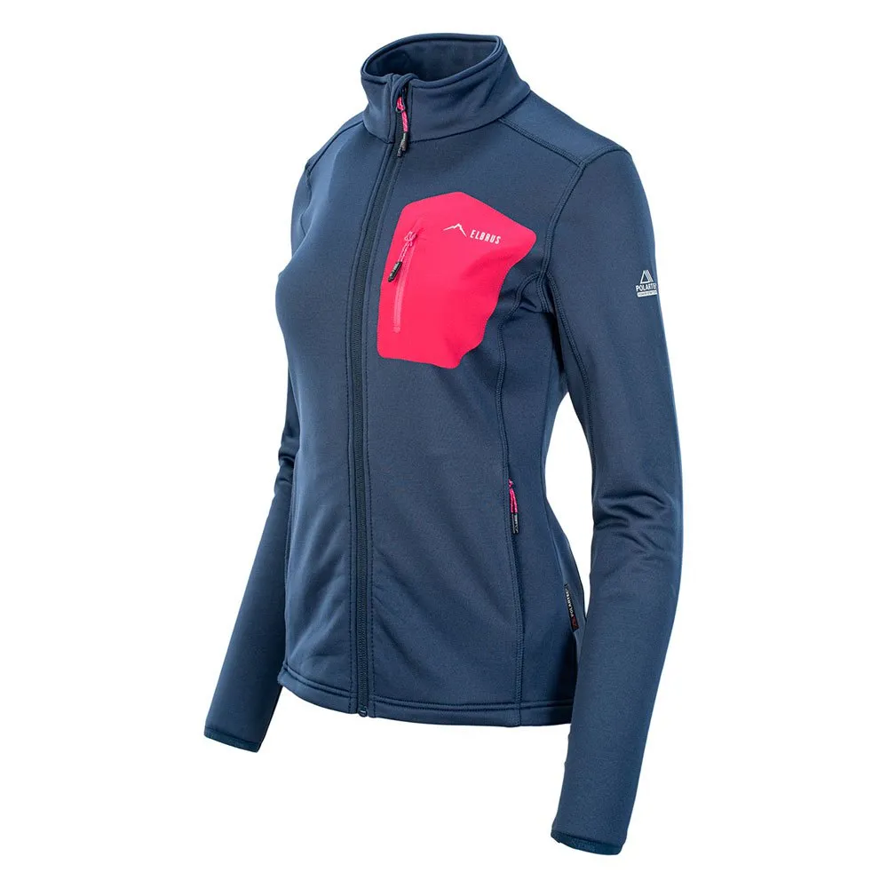 Elbrus Nomi Fleecetec Sweatshirt Med Dragkedja