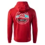 Elbrus Reinar Sweatshirt Med Dragkedja, Chinese red