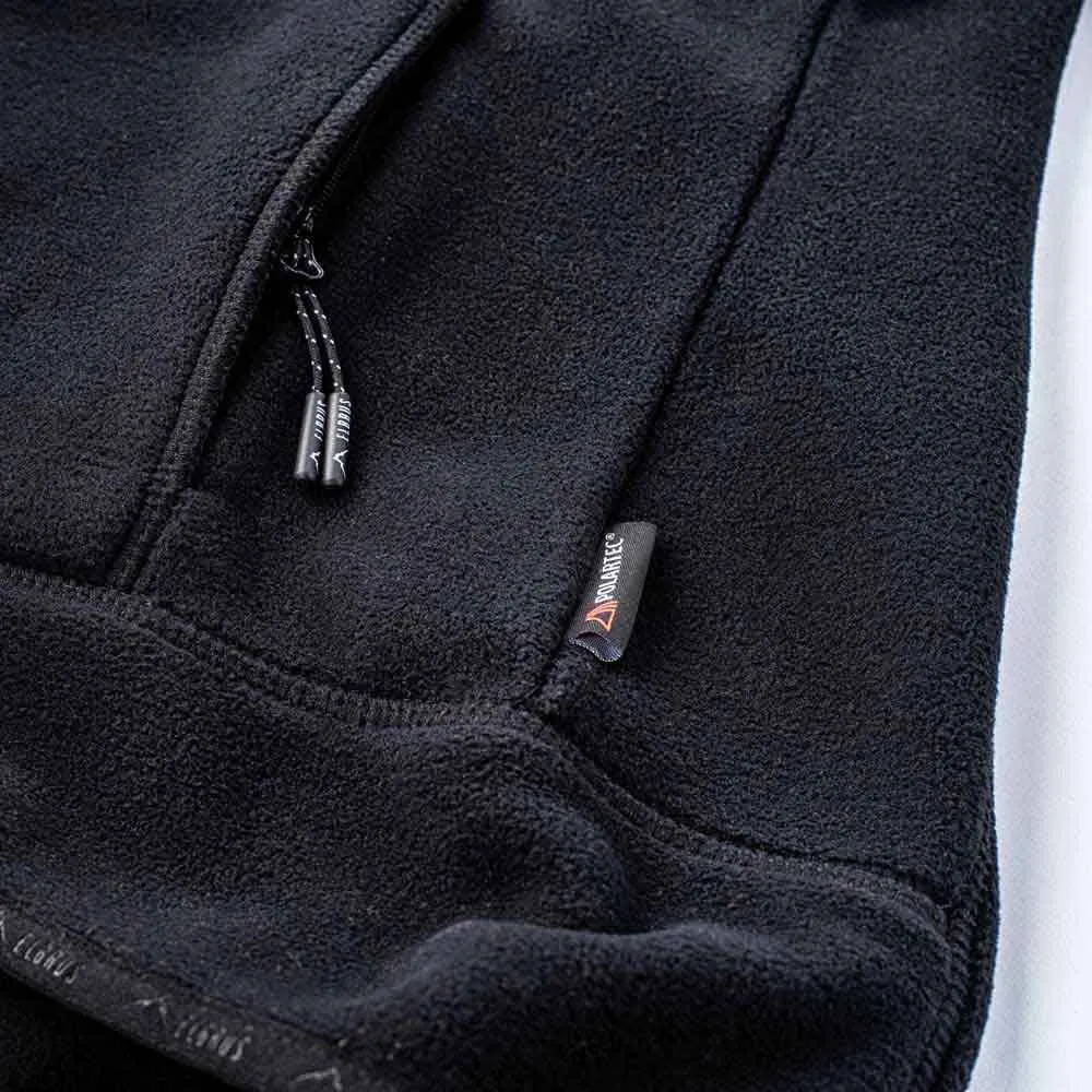 Elbrus Rivoli 190 Polartec Fleecejacka Med Dragkedja, Black