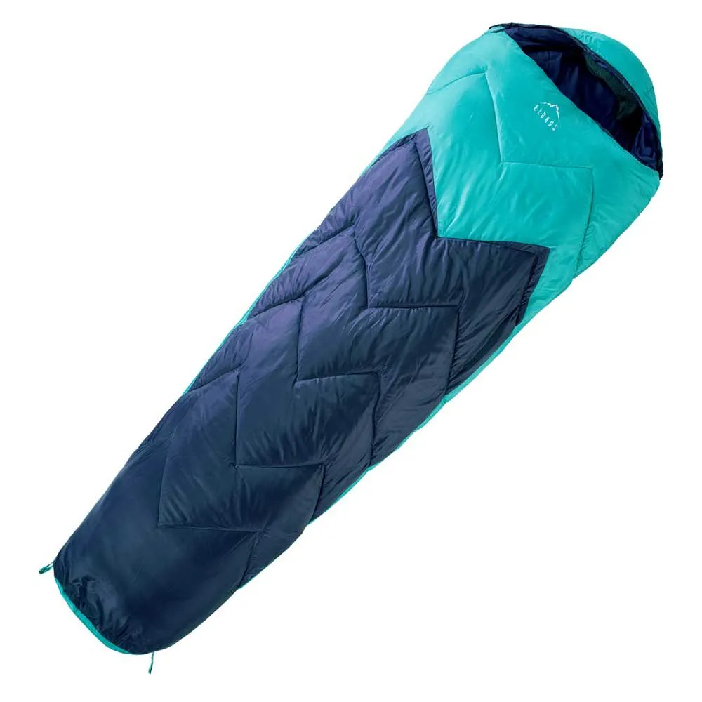 Elbrus Rohito Ii Sovsäck, Dress blues / tile blue, Right Zipper