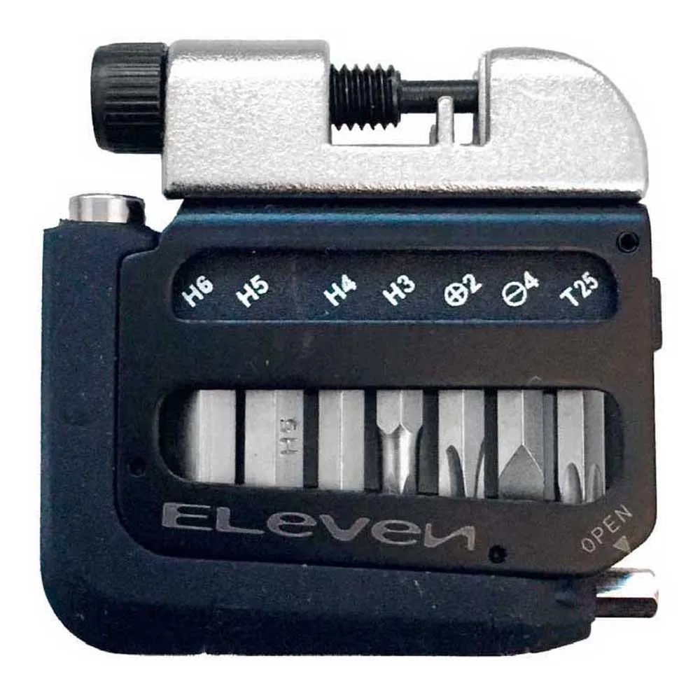Eleven 8 Functions Multiverktyg, Black, One Size