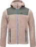 Elevenate Men's Glacier Pile Hood, Ginger Beige