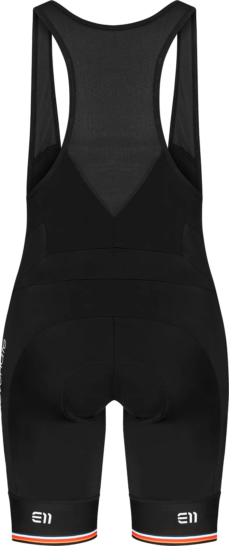 Elevenate Women's Vélo Bib Shorts, Black Elevenate Women's Vélo Bib Shorts, Black