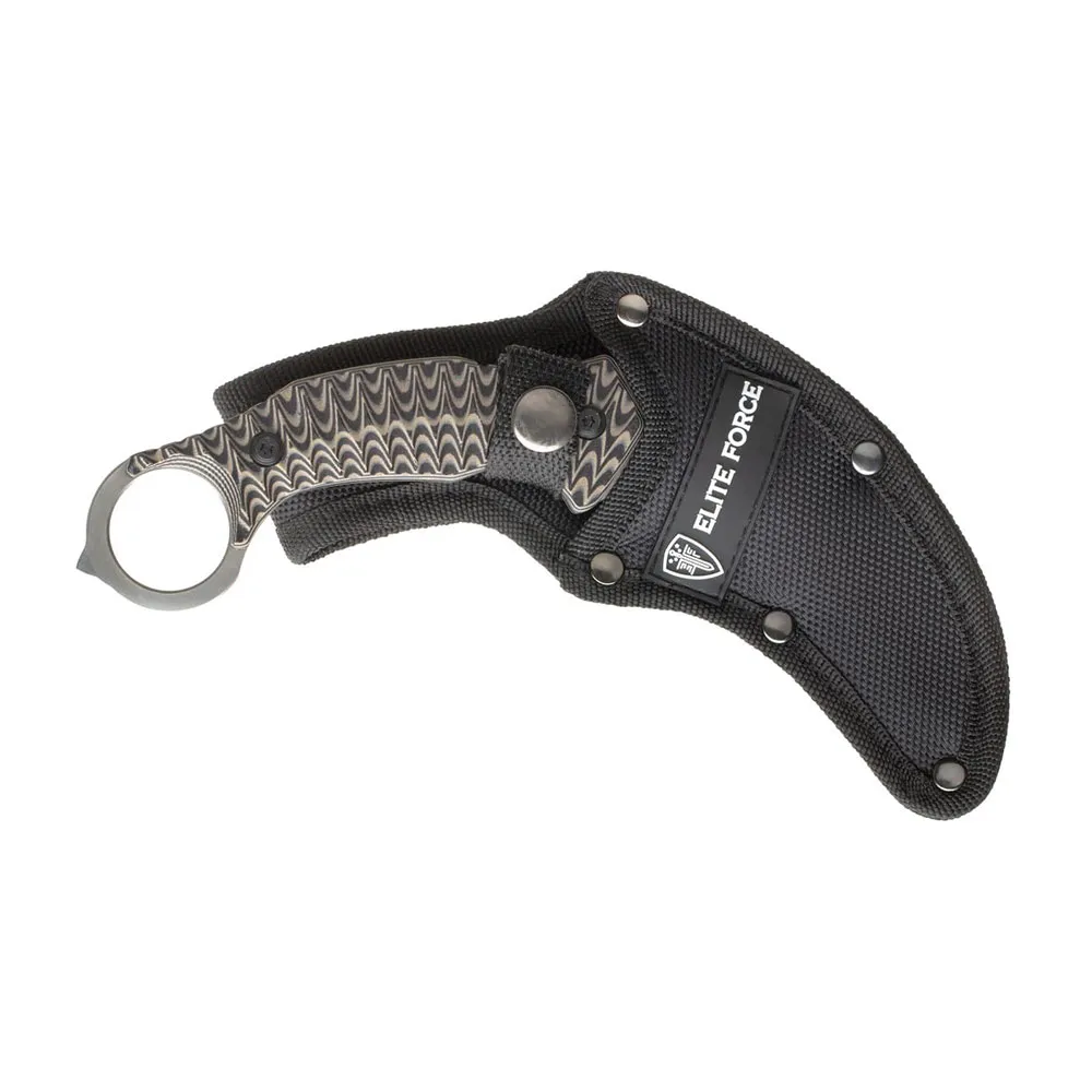 Elite Ef715 Fixed Blade Kniv, Silver, One Size