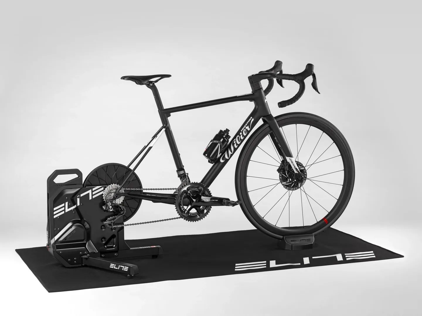 Elite Folding Träningsmatta, Black