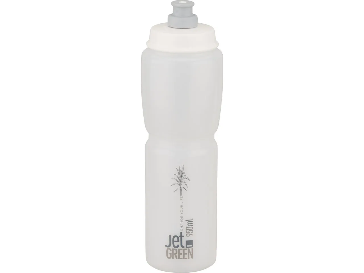 Elite Jet Green Trinkflasche 950 ml, Grå/transparent Elite Jet Green Trinkflasche 950 ml, Grå/transparent