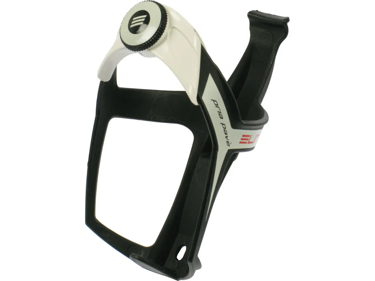Elite Pria Pave Flaschenhalter, Svart/Vit