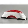 Elite Su-sta Cykelstöd, White / red, One Size