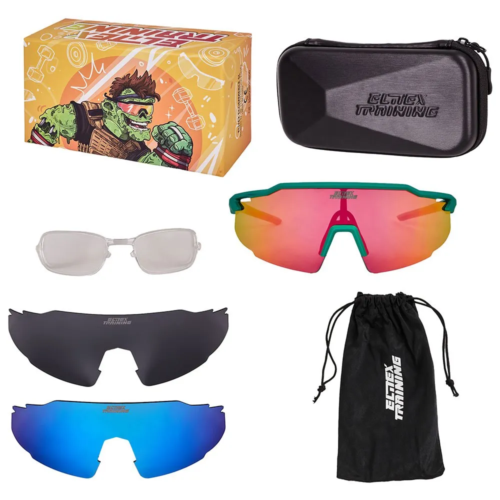 Elite Vision One Sports Polariserade Solglasögon unisex, Green, One Size
