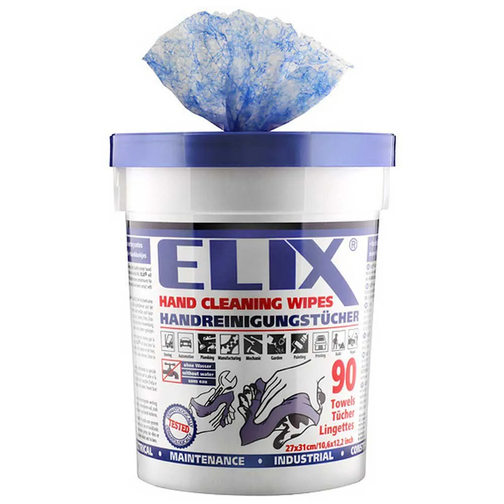 Elix Rengöringsdukar 90 Enheter, White / blue, One Size