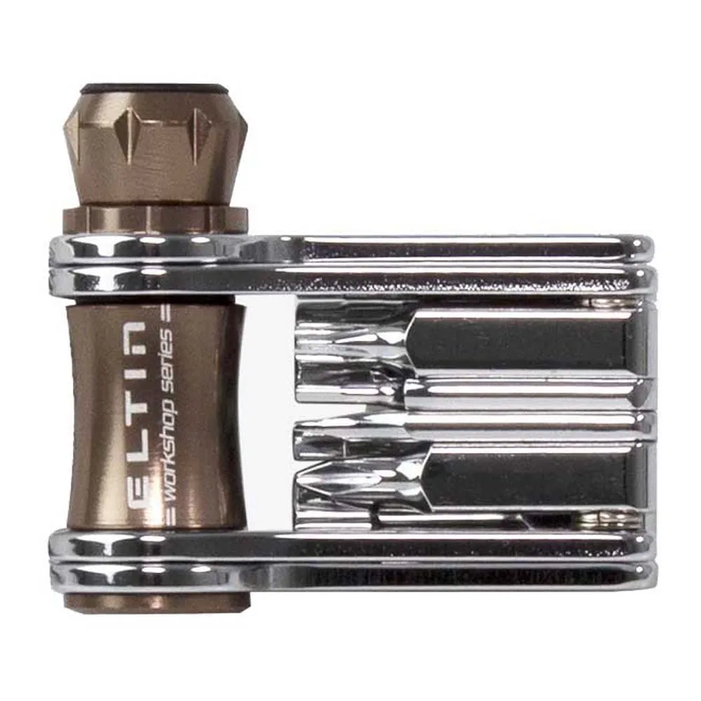 Eltin Bike 10 In 1 C02 Nozzle Multiverktyg, Silver, One Size