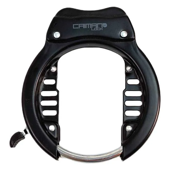 Eltin Caiman Cykelramlås, Black, One Size