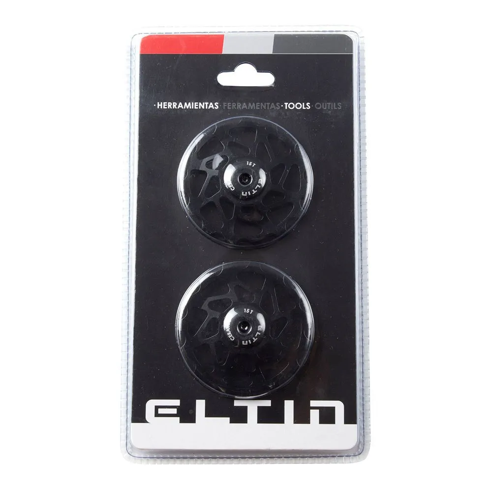 Eltin Ceramic Trisshjulssats För Cykel, Black, 15t Eltin Ceramic Trisshjulssats För Cykel, Black, 15t