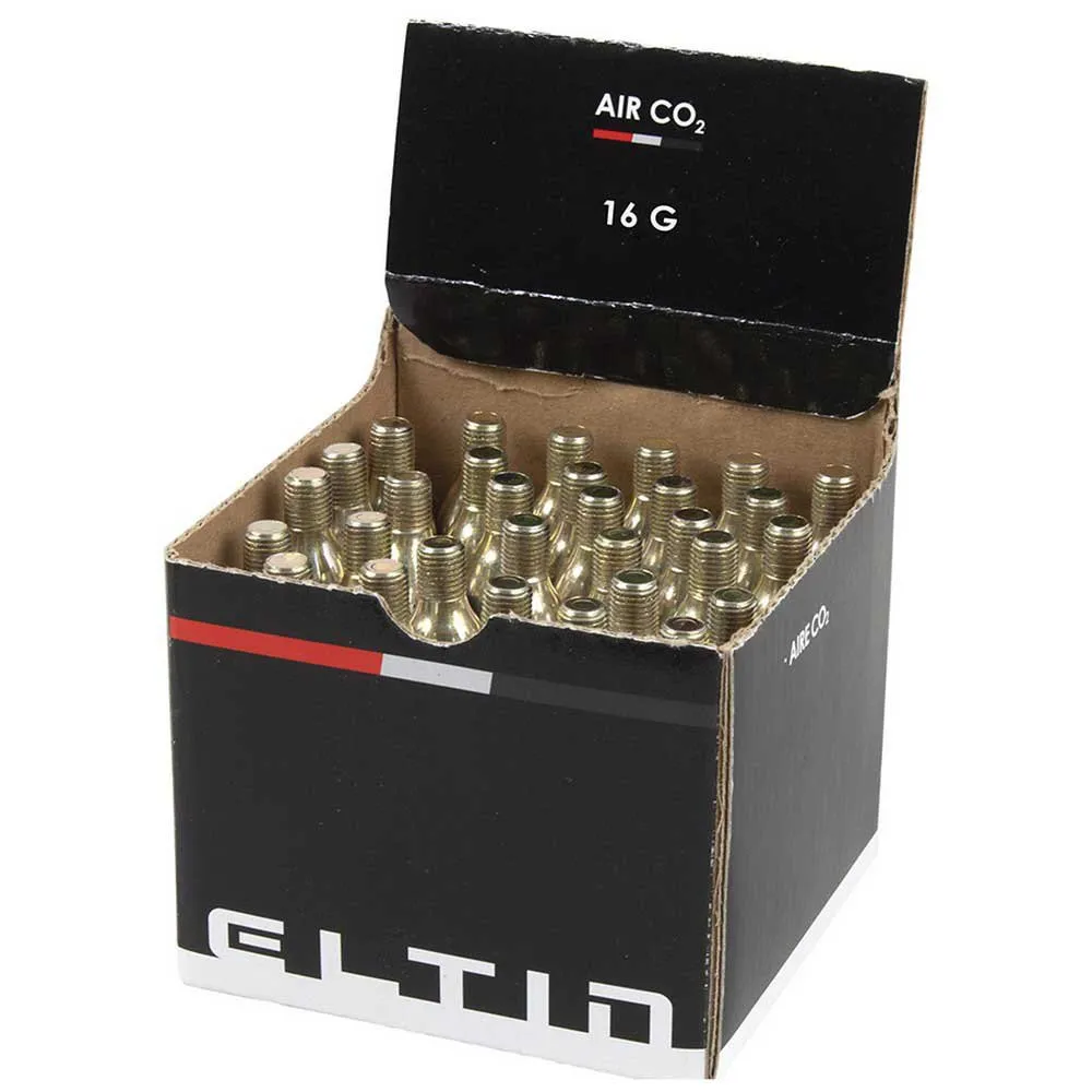 Eltin Co2-patron 22 Enheter, Black / silver, 16g