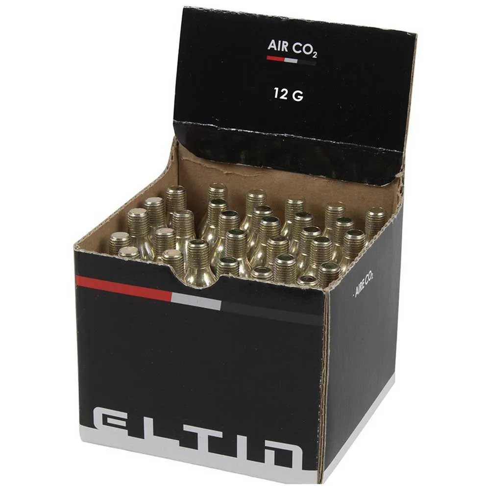 Eltin Co2-patron 31 Enheter, Black / silver, 12g