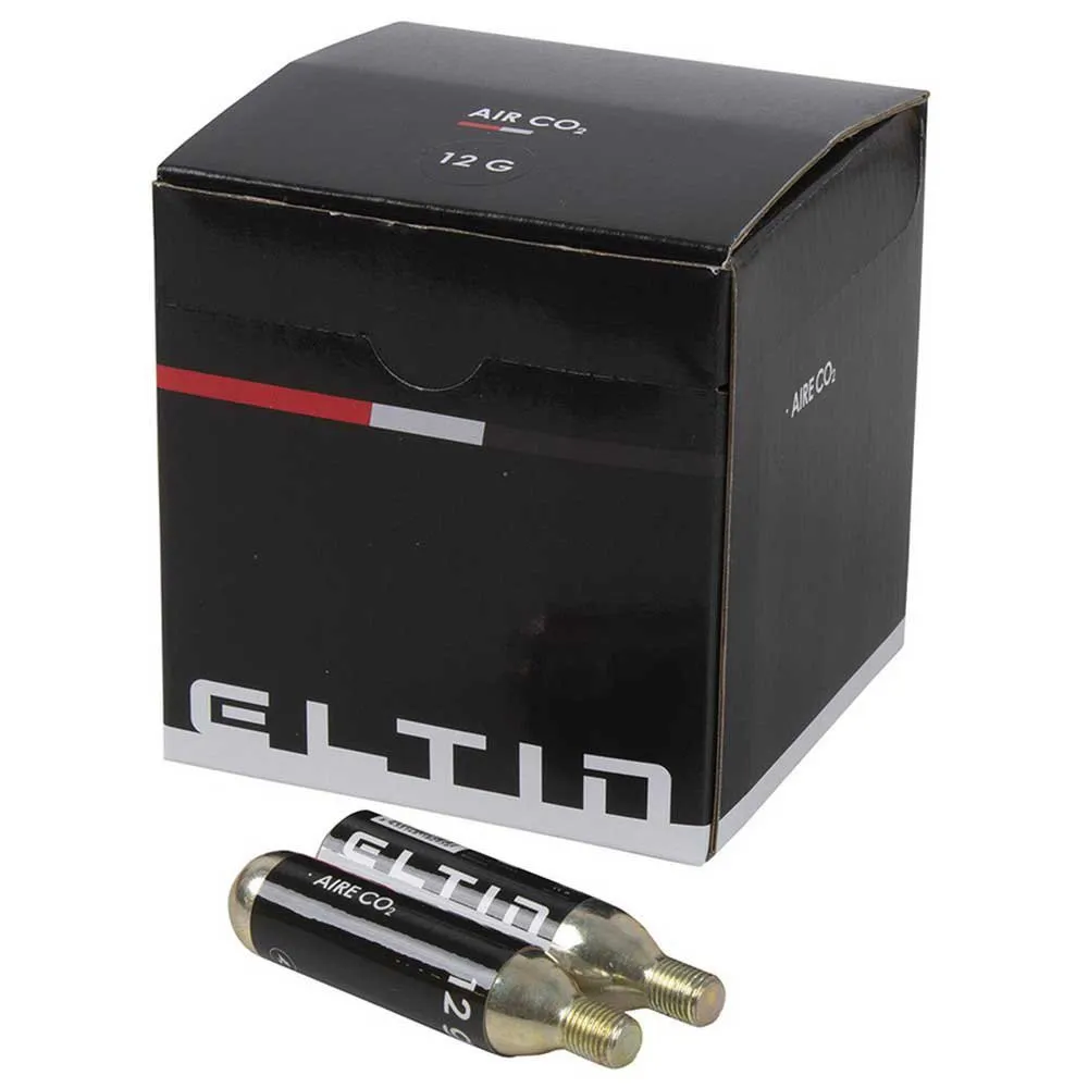 Eltin Co2-patron 31 Enheter, Black / silver, 12g