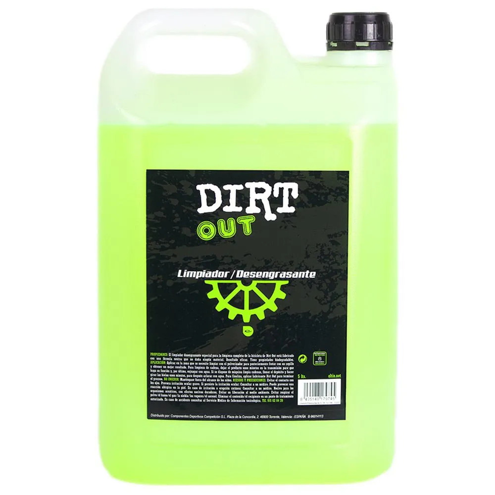 Eltin Dirt Out Avfettningsmedel 5l, Green, One Size Eltin Dirt Out Avfettningsmedel 5l, Green, One Size