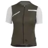 White / olive green