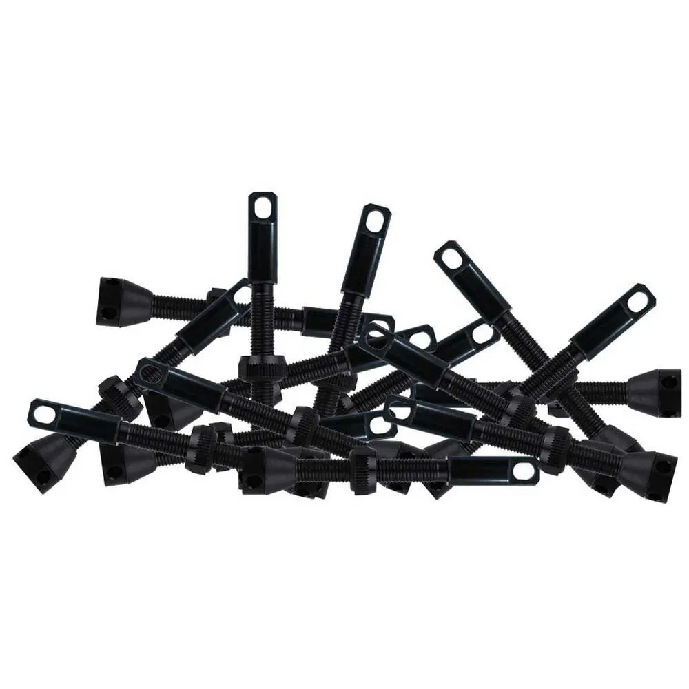 Eltin Mouse Tubeless Ventiler 10 Enheter, Black, 40mm