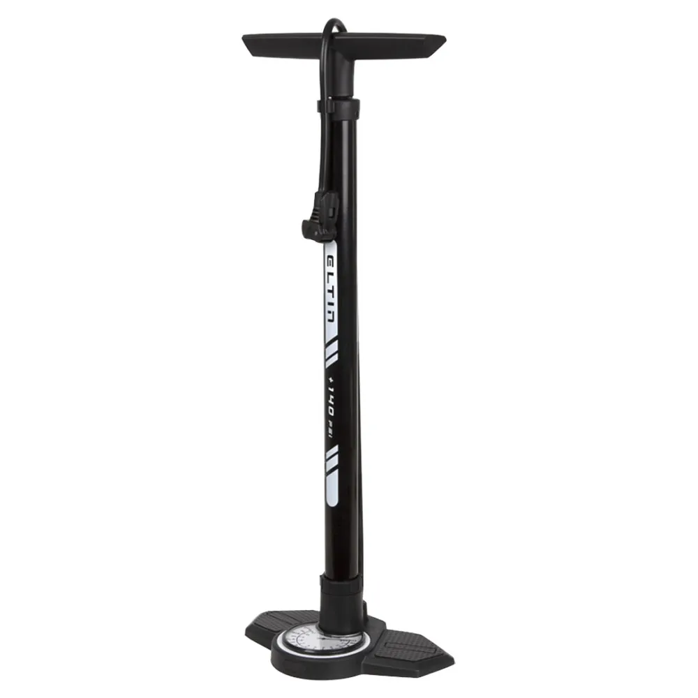 Eltin Pro+ Cykelpump, Black, 140psi