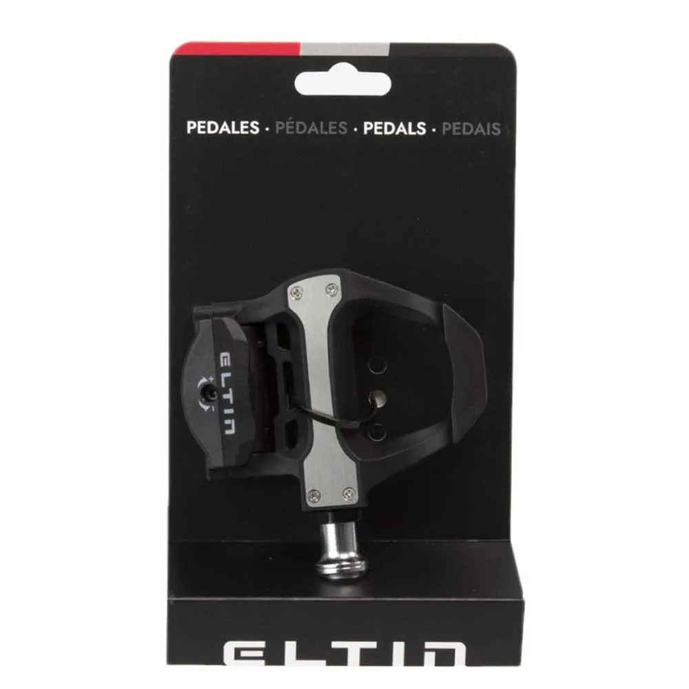 Eltin Pro Shimano Cykelpedaler, Black / silver, One Size