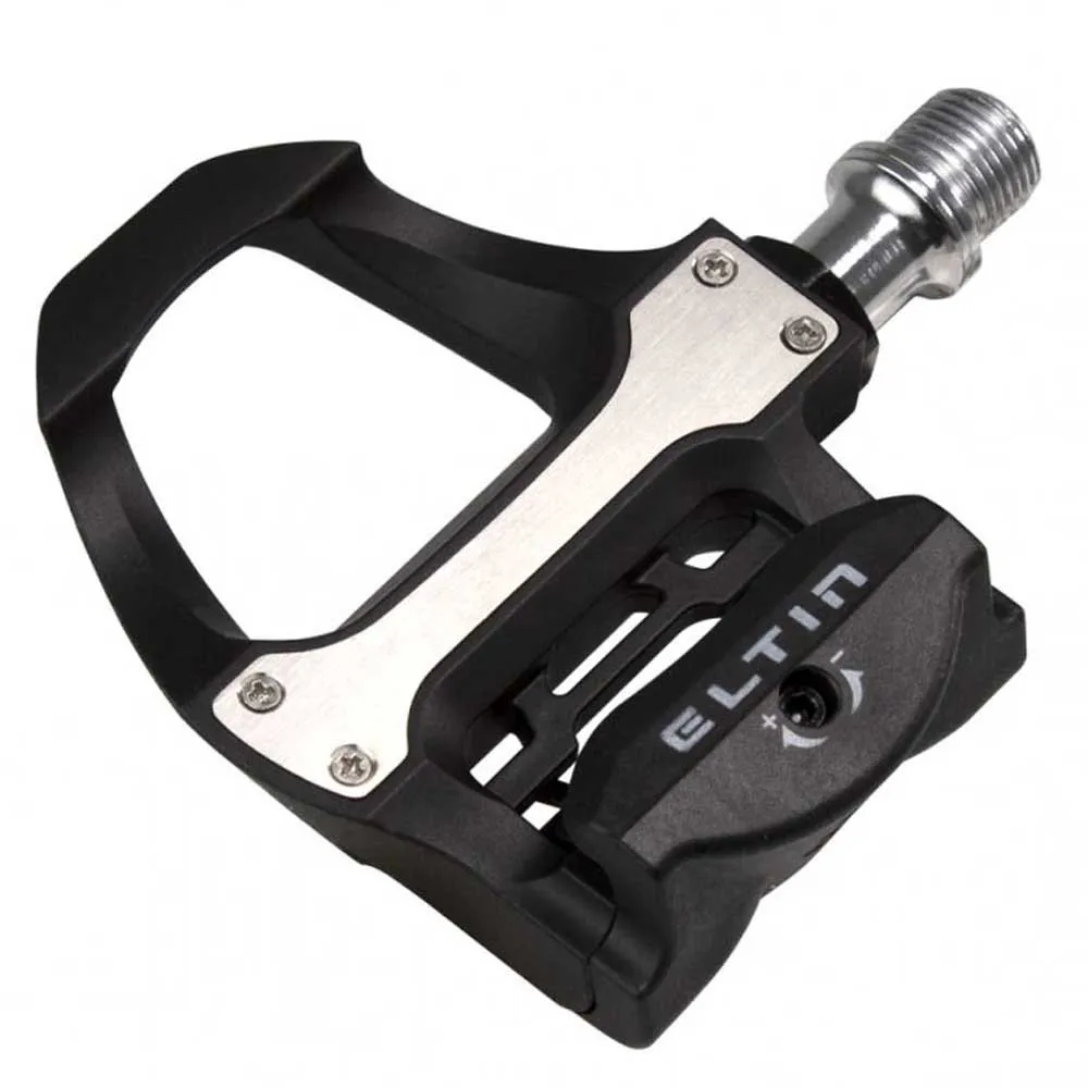Eltin Pro Shimano Cykelpedaler, Black / silver, One Size