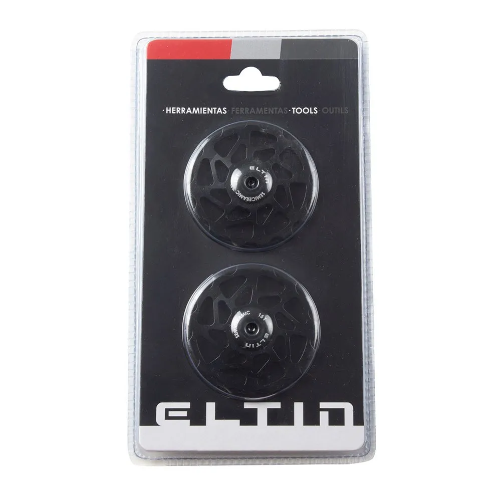 Eltin Semiceramic Trisshjulssats För Cykel, Black, 15t