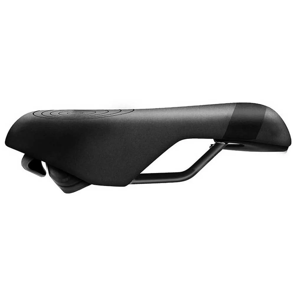 Eltin Tiker Cykelsadel, Black, 200mm