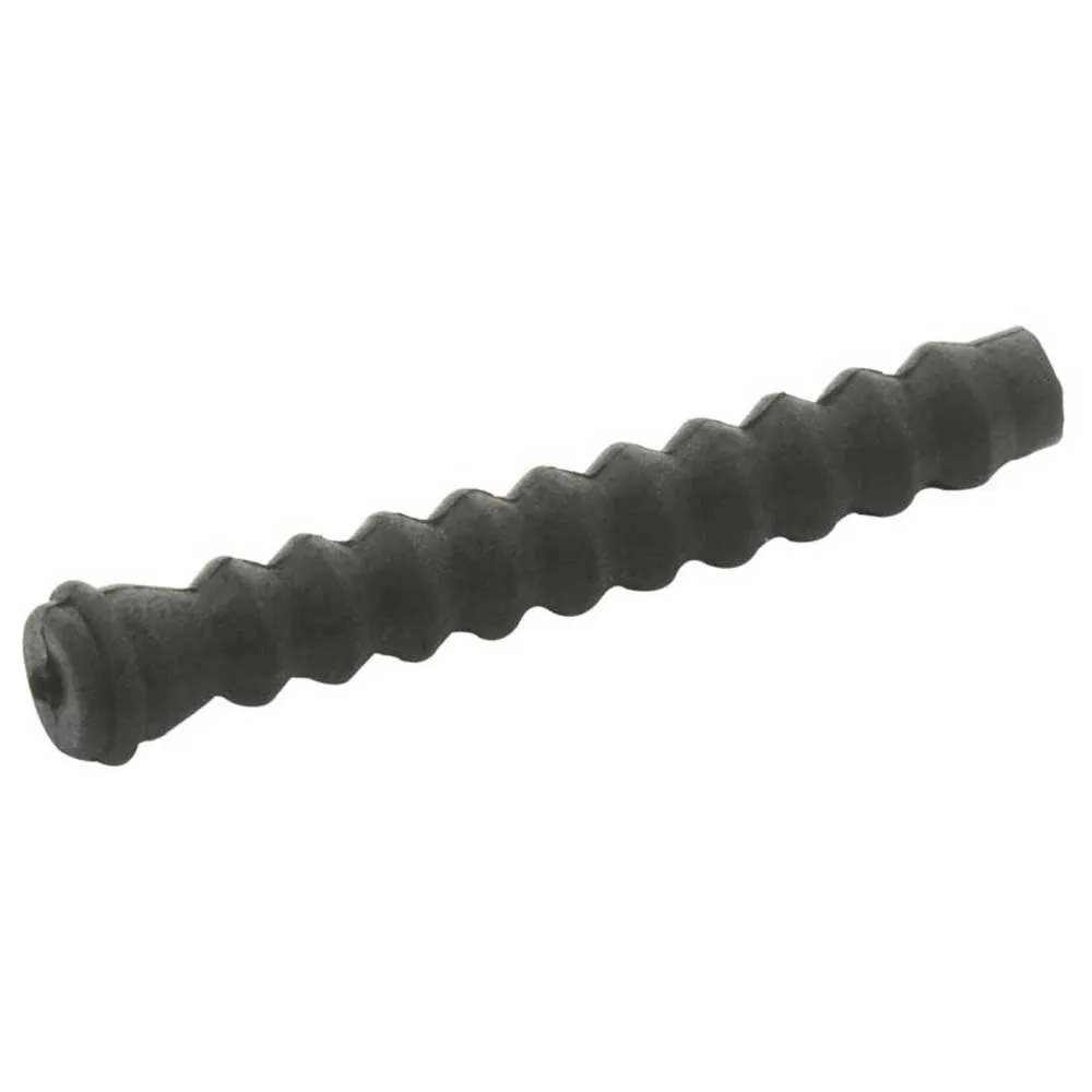 ELVEDES 0.8-1.2 Mm Kabelskyddande Gummi 25 Enheter, Black, One Size