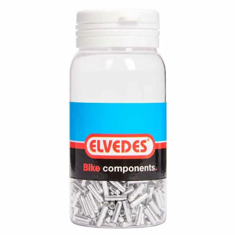 ELVEDES 1.6 Mm Kabelhylsa 500 Enheter, Silver, One Size ELVEDES 1.6 Mm Kabelhylsa 500 Enheter, Silver, One Size
