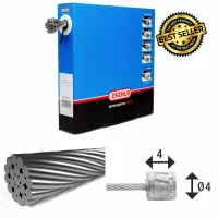 ELVEDES 1x19 Stainless 4x4 Växelvajer 100 Enheter ELVEDES 1x19 Stainless 4x4 Växelvajer 100 Enheter