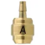 ELVEDES 2.1-5.0 Mm Type A Olivnålssats 10 Enheter, Gold, One Size