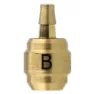 ELVEDES 2.3 Mm-5.0 Mm Type B Olivnålssats 10 Enheter, Gold, One Size