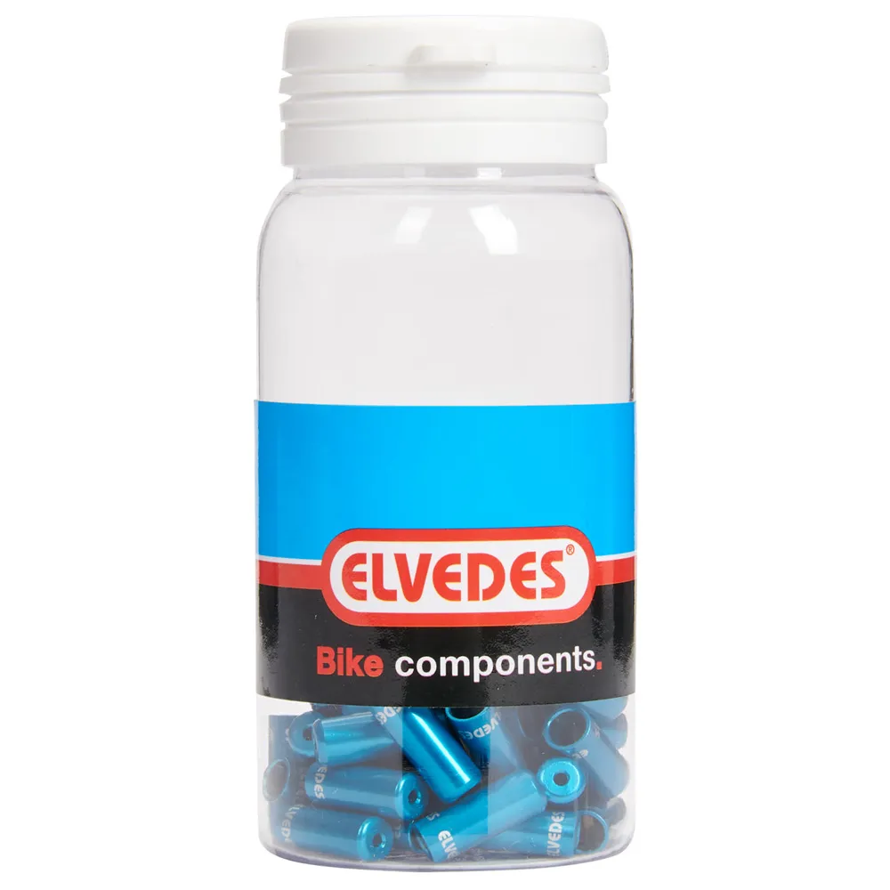ELVEDES 4.2 Mm Växelkabelhöljeshylsor 50 Enheter