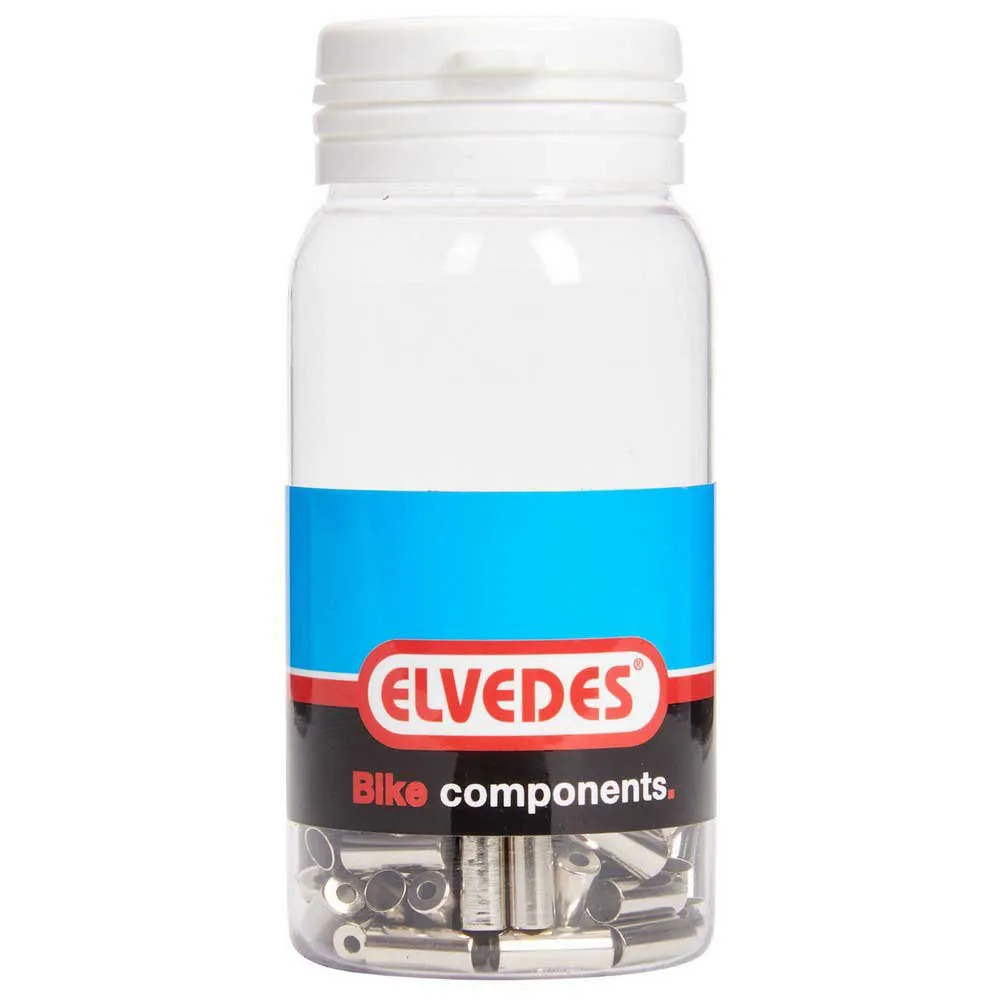 ELVEDES 4.3-4.75 Mm Kabelhylsa 150 Enheter, Silver, One Size ELVEDES 4.3-4.75 Mm Kabelhylsa 150 Enheter, Silver, One Size