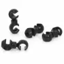 ELVEDES 4.3-5 Mm Kabelklämma 50 Enheter, Black, One Size