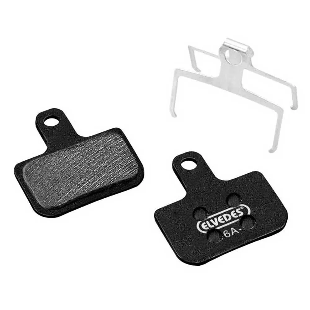 ELVEDES Avid Db1/db3 And Sram Db5/level/level T/level Tl Metalliska Kolfiberbromsbelägg 10 Par, Black, One Size