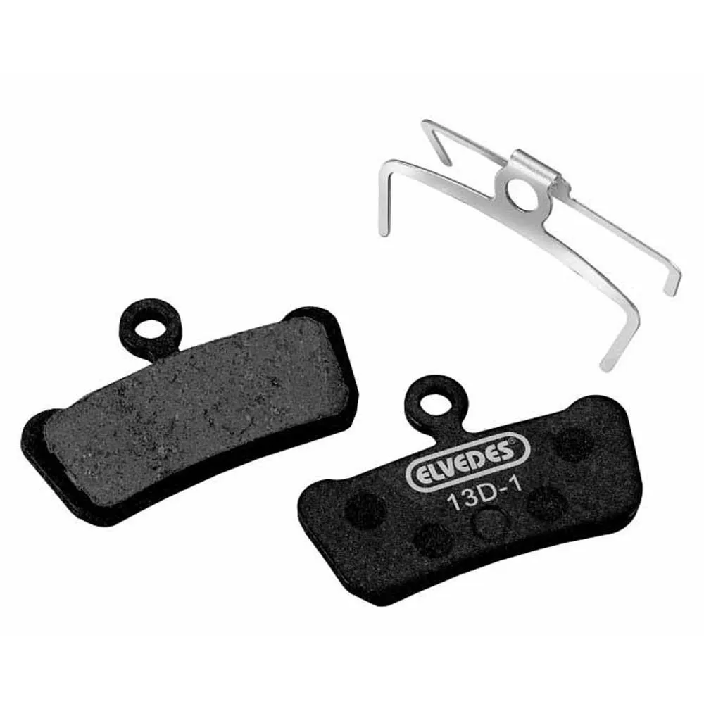 ELVEDES Avid X0 Trail/x7 Trail/x9 Trail And Guide R/guide Rs/guide Rsc/guide Ultimate Metalliska Kolfiberbromsbelägg 10 Par, Black, One Size