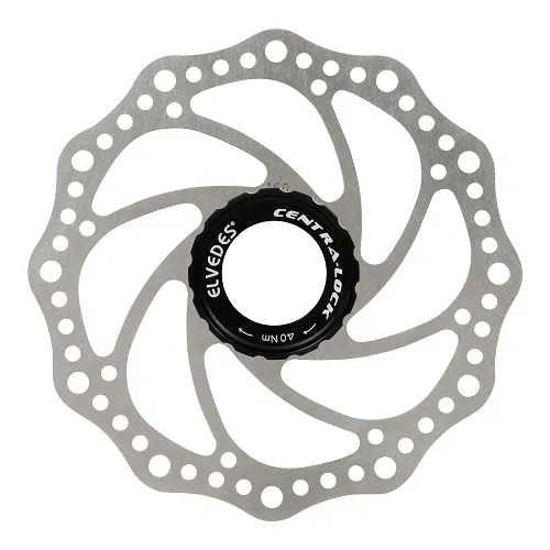 ELVEDES Bromsskiva 160 mm. Centerlock, Silver, 160mm