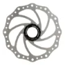 ELVEDES Bromsskiva 180 mm. Centerlock, Silver, 180mm