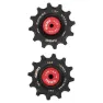 ELVEDES Ceramic 12s Trisshjulssats För Cykel, Black / red, One Size